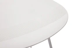Tabourets de bar design blancs H65 cm (lot de 2) ELLA