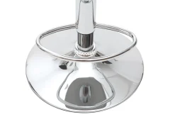 Tabourets de bar design gris clair (lot de 2) STEEVY