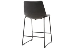 Tabourets de bar design noir H61 cm (lot de 2) NEW ROCK