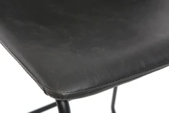 Tabourets de bar design noir H61 cm (lot de 2) NEW ROCK