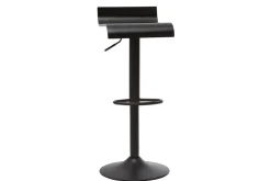 Tabourets de bar design noirs (lot de 2) SURF