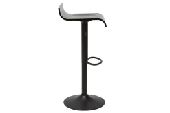 Tabourets de bar design noirs (lot de 2) SURF