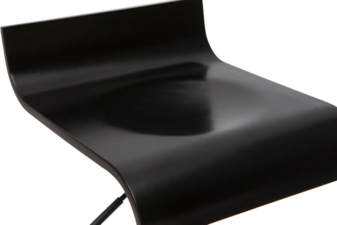 Tabourets de bar design noirs (lot de 2) SURF