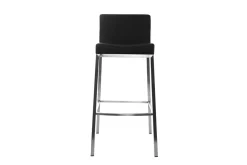 Tabourets de bar design noirs H66 cm (lot de 2) EPSILON