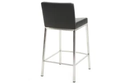 Tabourets de bar design noirs H66 cm (lot de 2) EPSILON