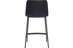 Tabourets de bar design noirs H66 cm (lot de 2) ARSENE