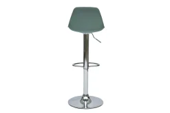Tabourets de bar design vert de gris (lot de 2) STEEVY