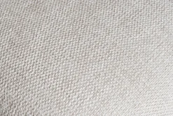 Tabourets de bar en tissu effet velours texturé beige et métal noir H70 cm (lot de 2) ATRIUM