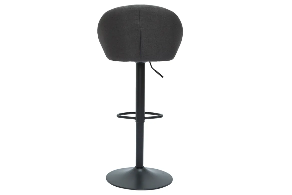 Tabourets de bar réglables design gris anthracite (lot de 2) SHERU