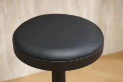 Tabourets de bar réglables noirs (lot de 2) BYRON