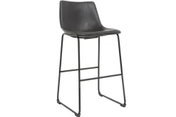 Tabourets de bar vintage noirs 73 cm (lot de 2) NEW ROCK