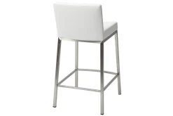 Tabourets design blanc H66 cm (lot de 2) EPSILON