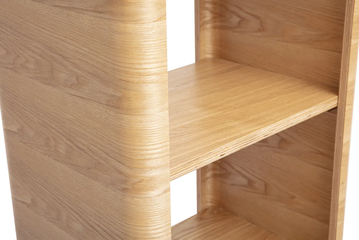 Étagère en bois clair frêne L46 cm NAHIA