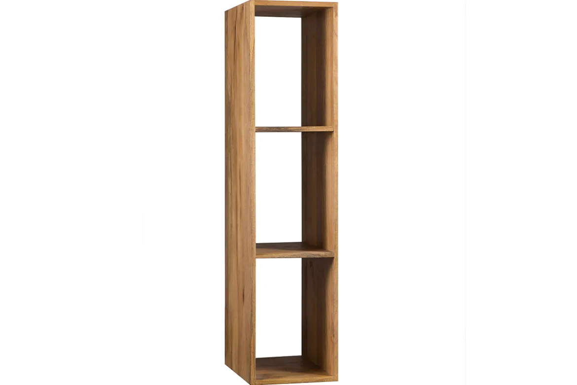 Étagère murale industrielle en bois manguier massif L28 cm YPSTER