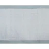 Tapis de couloir en coton bleu perle 60 x 200 cm ASTER