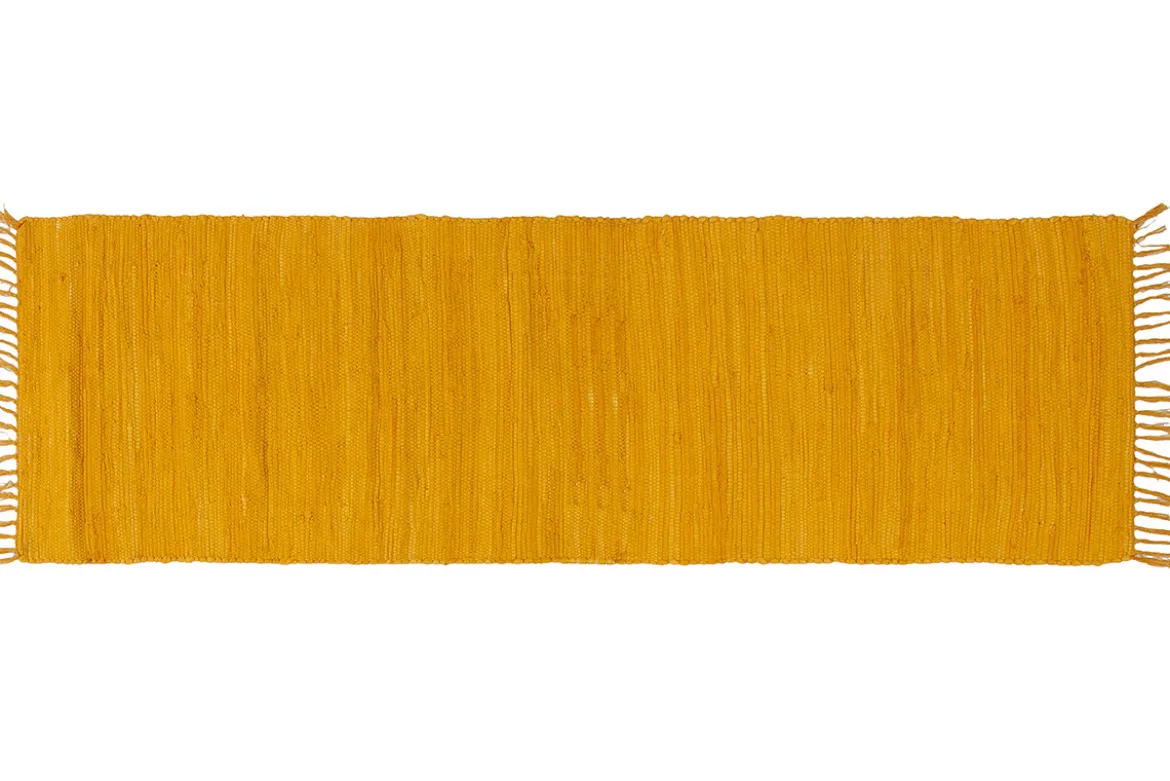 Tapis de couloir jaune cumin 60 x 200 cm AUBAGNE