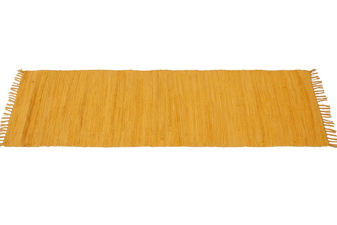 Tapis de couloir jaune cumin 60 x 200 cm AUBAGNE