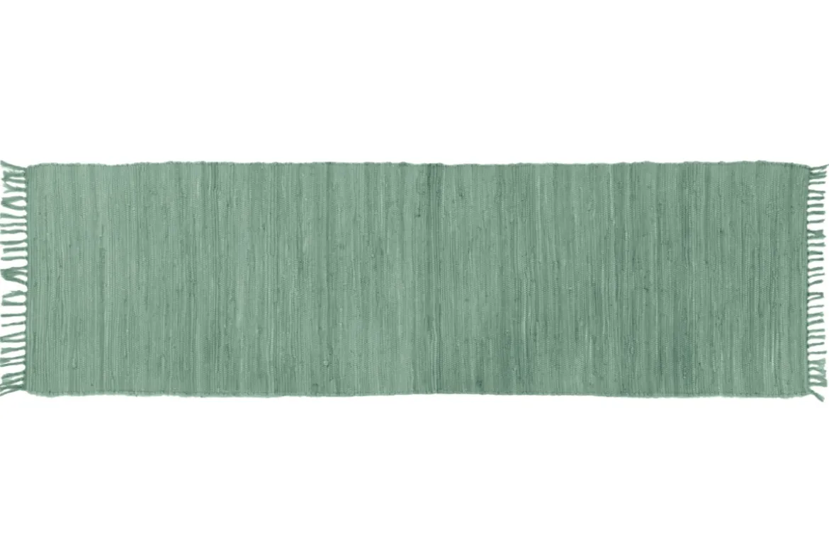 Tapis de couloir vert céladon 60 x 200 cm AUBAGNE
