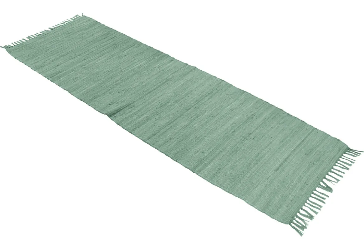 Tapis de couloir vert céladon 60 x 200 cm AUBAGNE