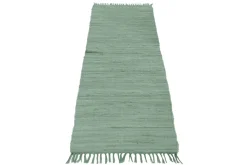 Tapis de couloir vert céladon 60 x 200 cm AUBAGNE