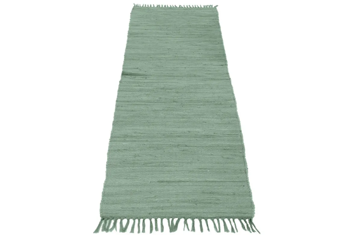Tapis de couloir vert céladon 60 x 200 cm AUBAGNE