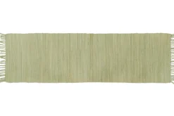 Tapis de couloir vert clair 60 x 200 cm AUBAGNE