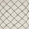 Tapis / descente de lit style berbère écru 60 x 120 cm ZELIA