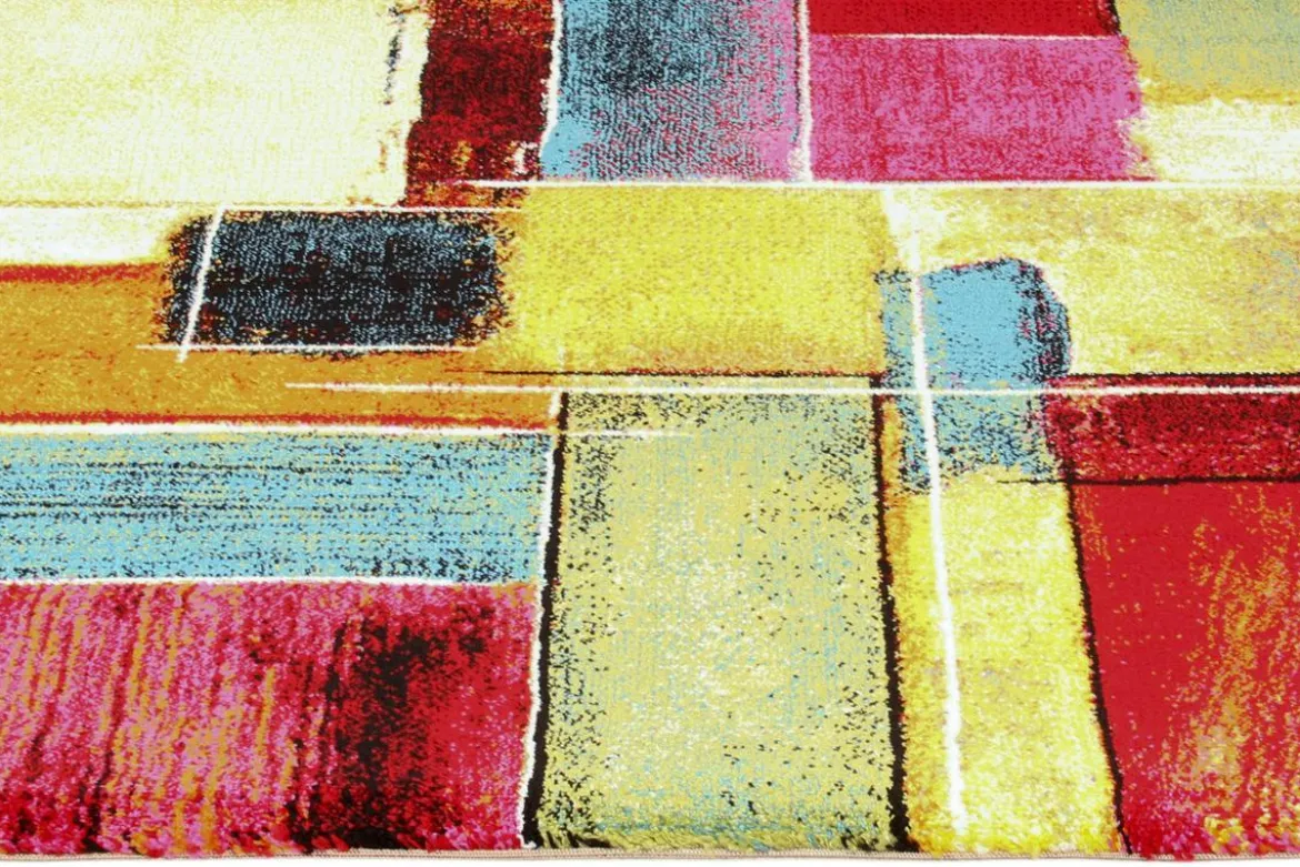 Tapis à motif multicolore 160 x 230 cm CANDY