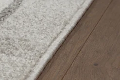 Tapis rectangulaire beige à motifs 150 x 220 cm IRENE