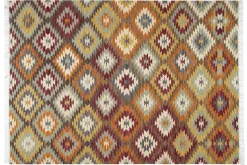 Tapis rectangulaire berbère multicolore 160 x 230 cm IZMIR