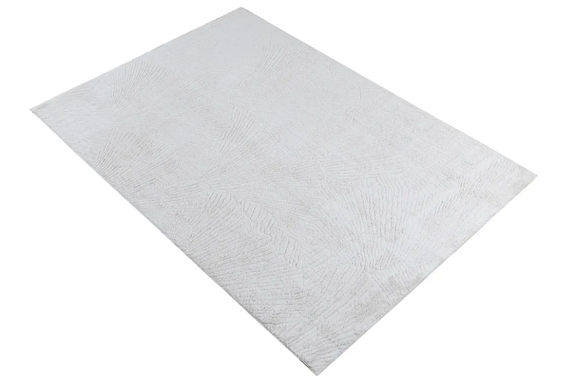 Tapis rectangulaire ivoire à motifs 160 x 230 cm SISSI
