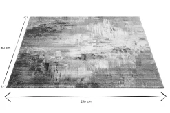 Tapis rectangulaire à motifs abtraits 160 x 230 cm PRIMO