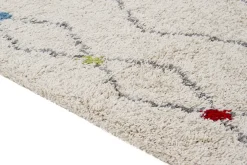 Tapis rectangulaire à motifs losanges 60 x 120 cm LIO