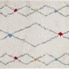 Tapis rectangulaire à motifs losanges 200 x 300 cm LIO