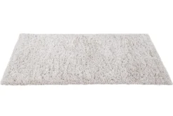 Tapis recyclé à poils longs coloris ivoire 160 x 230 cm AIMEE