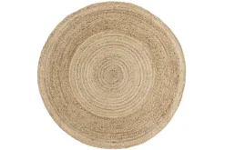 Tapis rond en jute naturelle D120 cm MATA