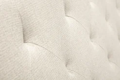 Tête de lit capitonnée en tissu naturel L160 cm ENGUERRAND