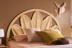 Tête de lit déco en rotin L160 cm NALAH