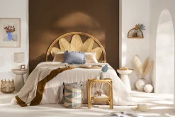 Tête de lit déco en rotin L160 cm NALAH