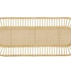 Tête de lit déco en rotin naturel et cannage L165 cm BOW