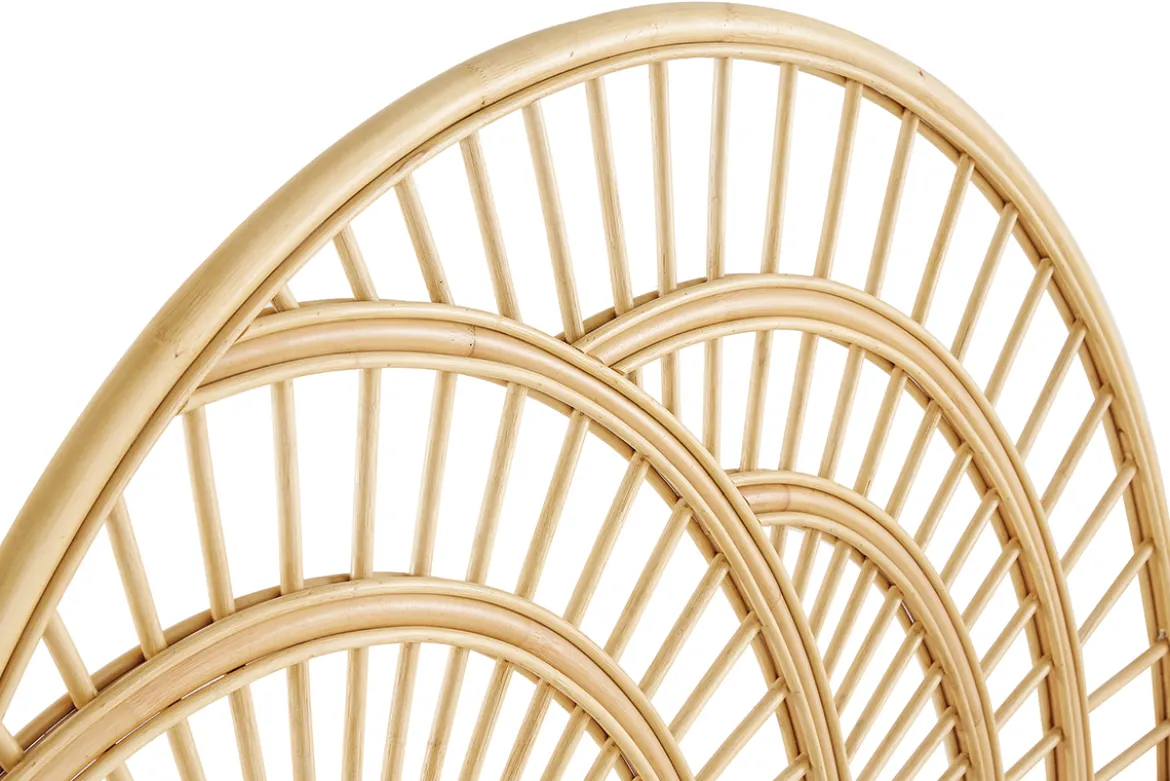Tête de lit déco en rotin naturel L160 cm SUNNY