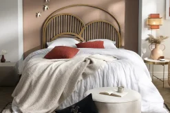 Tête de lit déco en rotin naturel L160 cm PAHOLA