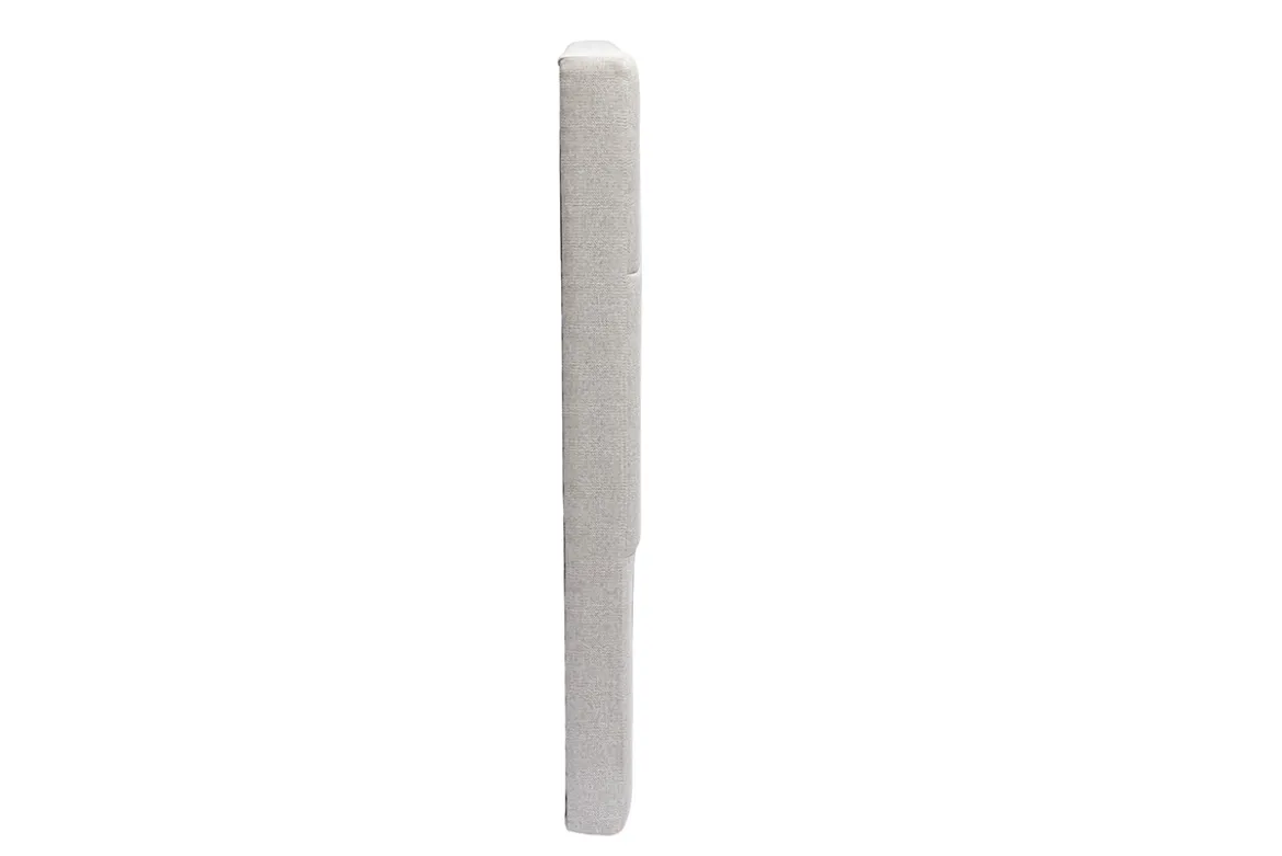 Tête de lit en tissu beige crème L160 cm CLOVIS