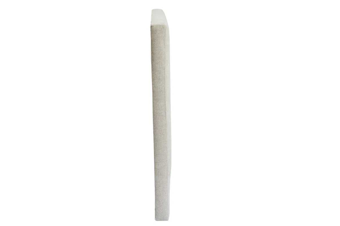 Tête de lit en tissu beige L160 cm AVAH