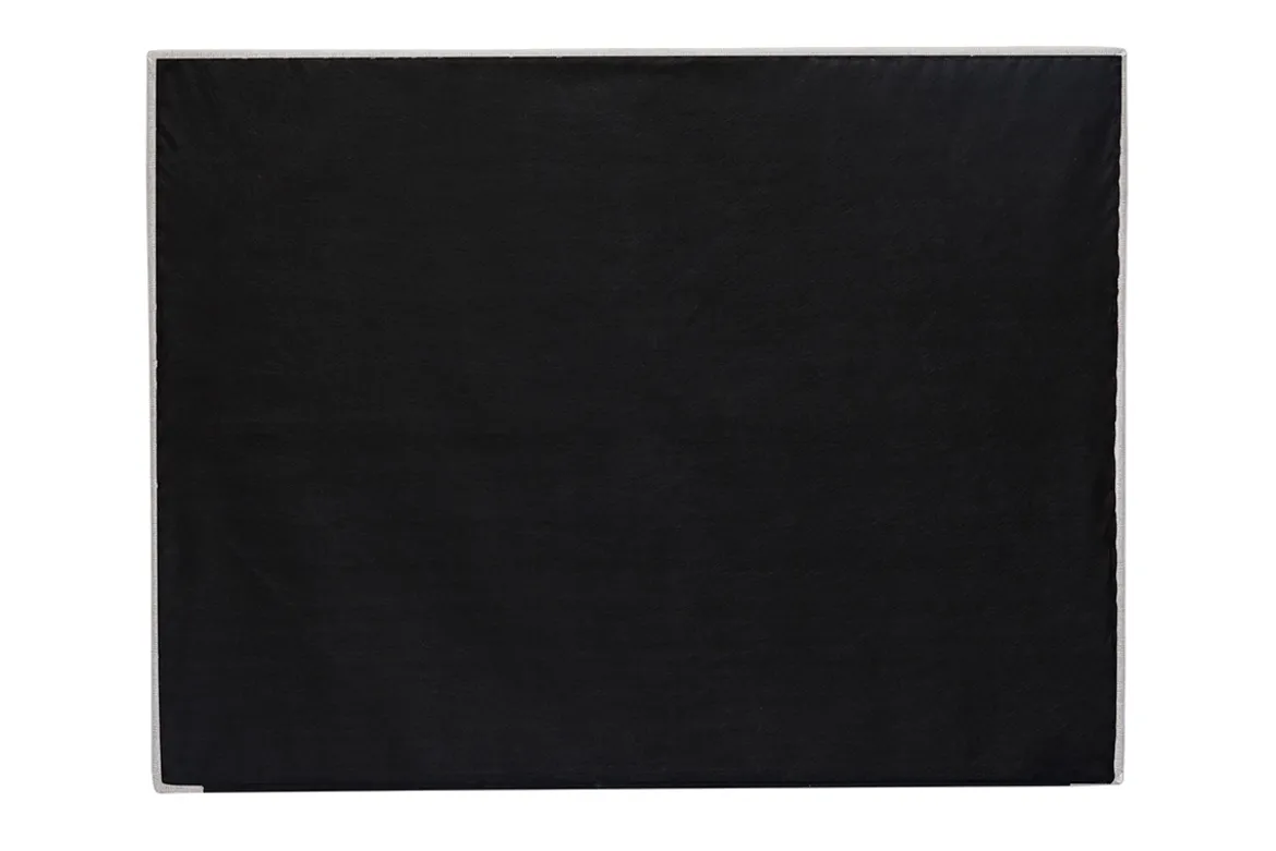 Tête de lit en tissu beige L160 cm AVAH