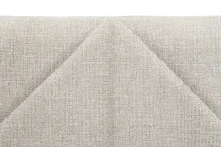Tête de lit en tissu beige L160 cm AVAH