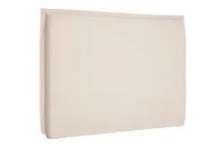 Tête de lit en tissu effet lin beige L160 cm PIA