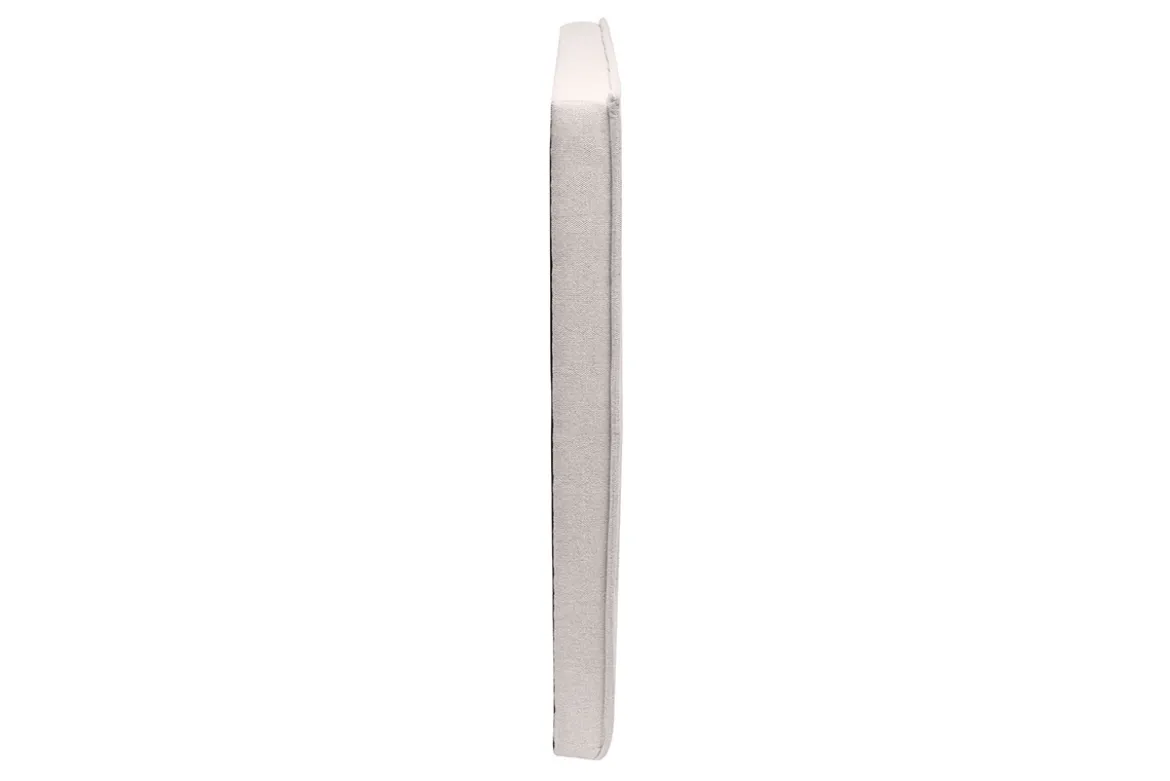 Tête de lit en tissu effet velours texturé beige L170 cm SUKA