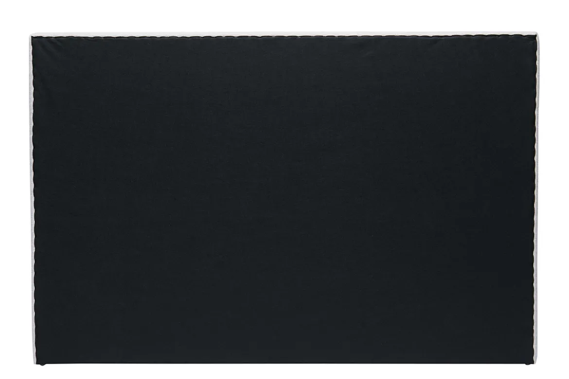 Tête de lit en tissu effet velours texturé beige L170 cm SUKA