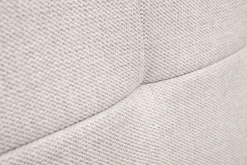 Tête de lit en tissu effet velours texturé beige L170 cm SUKA